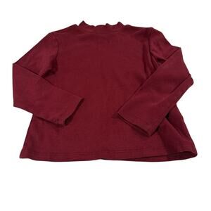 H&M Maroon Toddler Girl 3/4T Long Sleeve Shirt
